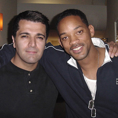 Michael Heart with Will Smith